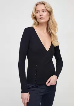 Morgan pulover femei, culoarea albastru marin, light imagine