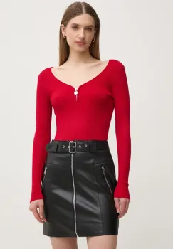 Morgan pulover MBANZA femei, culoarea rosu, light, MBANZA imagine