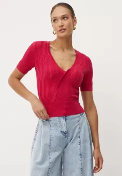 Morgan pulover MCOLOR culoarea roz, MCOLOR imagine