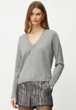 Morgan pulover MGOLD femei, culoarea gri, MGOLD imagine