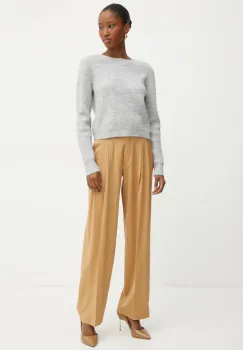 Morgan pulover MINT femei, culoarea gri, MINT imagine