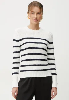 Morgan pulover MISHAK femei, culoarea alb, MISHAK imagine