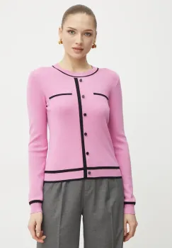 Morgan pulover MJUANI femei, culoarea roz, light, MJUANI imagine