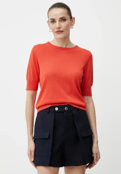 Morgan pulover MOKI culoarea portocaliu, light, MOKI imagine