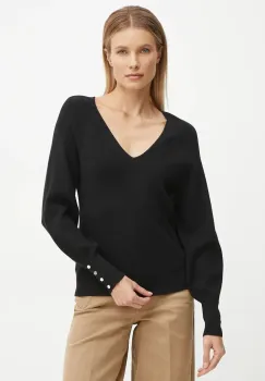 Morgan pulover MPANDA femei, culoarea negru, light, MPANDA imagine