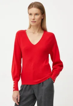 Morgan pulover MPANDA femei, culoarea rosu, light, MPANDA imagine