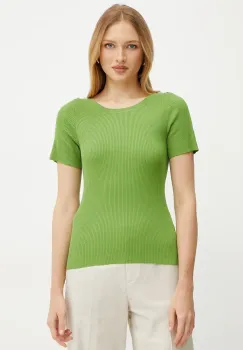 Morgan pulover MPIO femei, culoarea verde, light, MPIO imagine