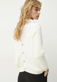 Morgan pulover MREVE femei, culoarea bej, MREVE imagine