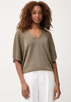 Morgan pulover pentru femei, cu vascoza imagine