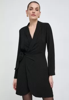 Morgan rochie culoarea negru, mini, evazati imagine