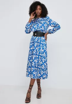 Morgan rochie midi, evazati imagine