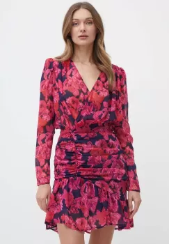 Morgan rochie RANDA.F culoarea roz, mini, drept, RANDA.F imagine