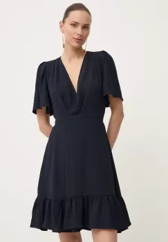 Morgan rochie RANILA culoarea albastru marin, mini, evazati, RANILA imagine