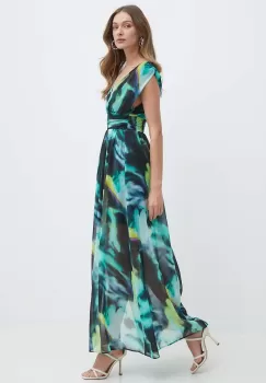 Morgan rochie RLIZO.F culoarea negru, maxi, evazati, RLIZO.F imagine