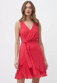 Morgan rochie ROSVAL culoarea roz, mini, evazati, ROSVAL imagine