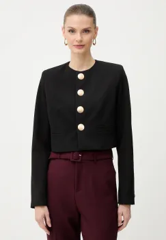 Morgan sacou culoarea negru, un singur rand de nasturi, uni, VPIE.F imagine