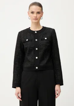 Morgan sacou culoarea negru, un singur rand de nasturi, VICK imagine