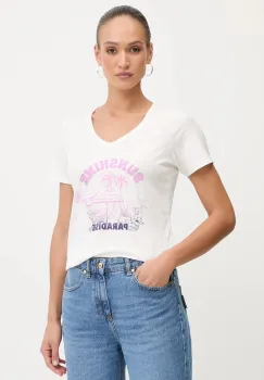 Morgan tricou culoarea alb, DSUNY imagine