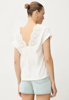 Morgan tricou culoarea bej, cu spate descoperit, DORINA imagine