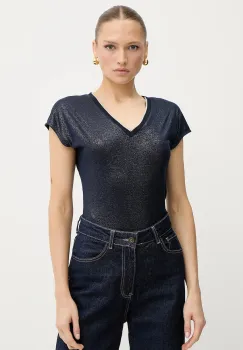 Morgan tricou culoarea bleumarin, DAGA imagine