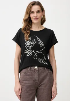 Morgan tricou culoarea negru, DSUCCES imagine