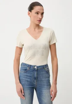 Morgan tricou DBISOU culoarea bej, DBISOU imagine