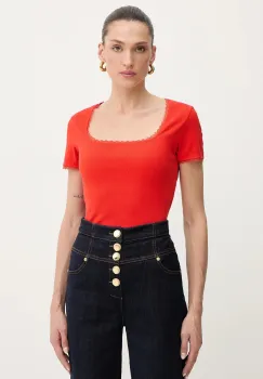 Morgan tricou DLUBI culoarea violet, DLUBI imagine