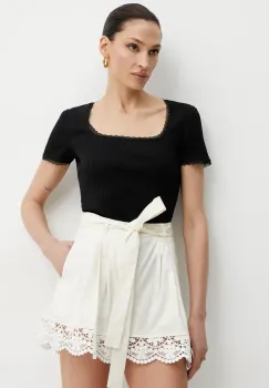 Morgan tricou DLUBI femei, culoarea negru, DLUBI imagine