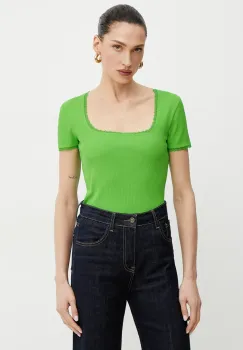 Morgan tricou DLUBI femei, culoarea verde, DLUBI imagine