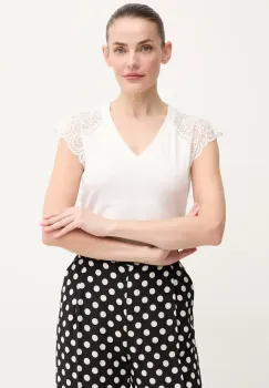 Morgan tricou DMEG femei, culoarea alb, DMEG imagine