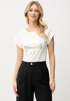 Morgan tricou DTOM femei, culoarea alb, DTOM imagine