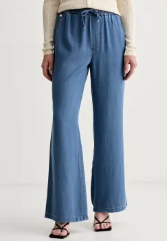 Mos Mosh blugi wide leg pentru femei Karis imagine