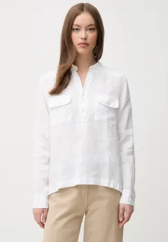 Mos Mosh bluza tip camasa de dama din in imagine