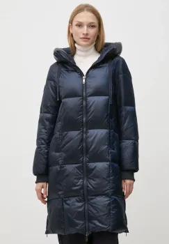 Mos Mosh geaca de puf femei, culoarea albastru marin, de iarna imagine