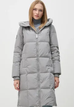 Mos Mosh geaca de puf femei, culoarea gri, de iarna imagine
