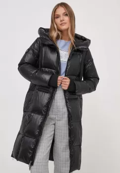 Mos Mosh geaca de puf femei, culoarea negru, de iarna imagine