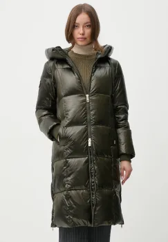 Mos Mosh geaca de puf femei, culoarea verde, de iarna imagine