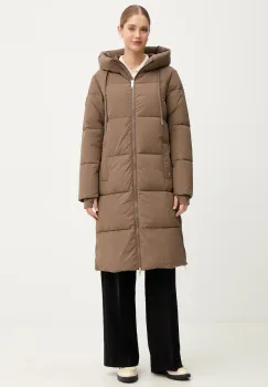Mos Mosh geaca Ollie culoarea maro, de iarna, oversize, 170810 imagine