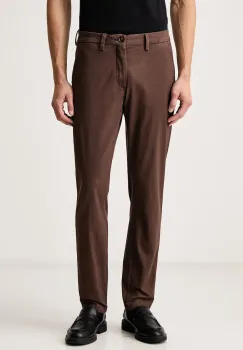 Mos Mosh  pantaloni chinos pentru barbati cu bumbac Hunt imagine