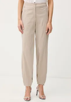 Mos Mosh pantaloni straight pentru femei, din bumbac Tahi imagine