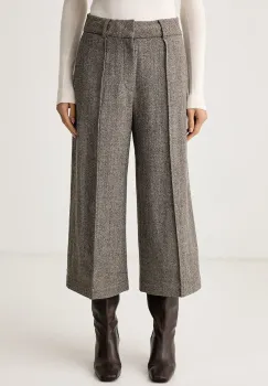 Mos Mosh  pantaloni straight pentru femei din lana imagine