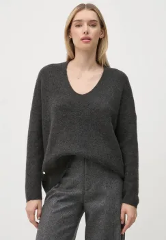 Mos Mosh pulover de lana femei, culoarea gri imagine