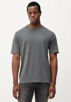 Mos Mosh tricou din bumbac culoarea gri, uni, 507190 imagine