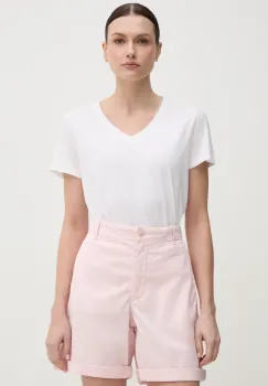 Mos Mosh tricou din bumbac femei, culoarea alb, 168510 imagine