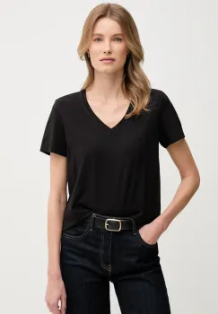 Mos Mosh tricou din bumbac femei, culoarea negru, 168510 imagine