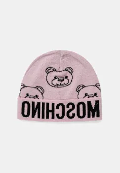 Moschino caciula de lana culoarea roz, M3321 65443 imagine