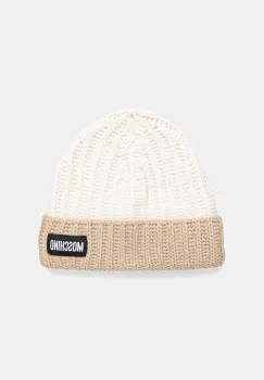 Moschino caciula din amestec de casmir culoarea bej, M3341 65453 imagine
