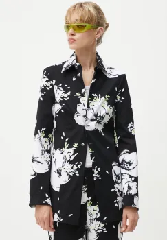 Moschino Jeans geaca din denim femei, de tranzitie, oversized imagine