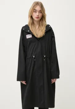 Moschino Jeans hanorac femei, culoarea negru, de tranzitie, 0609 3224 imagine