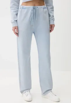 Moschino Jeans pantaloni de trening din bumbac uni, 0305 3730 imagine